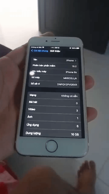 Apple iPhone 6s 16GB Vàng hồng. Mua bán Điện thoại tại Thành phố Cà Mau Cà Mau được đăng bởi NGUYEN MINH  hình 1