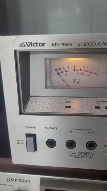 Đầu cassette Victor KD-25SA Bạc. Mua bán Tivi, Âm thanh tại Huyện Phong Điền Cần Thơ được đăng bởi Audio Mini toàn trung Cần Thơ hình 1