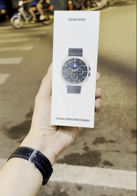 samsung Watch 8 classic Vn fullbox likenew 7/2026. Mua bán Thiết bị đeo thông minh tại Quận Đống Đa Hà Nội được đăng bởi Quý Hoàng hình 1