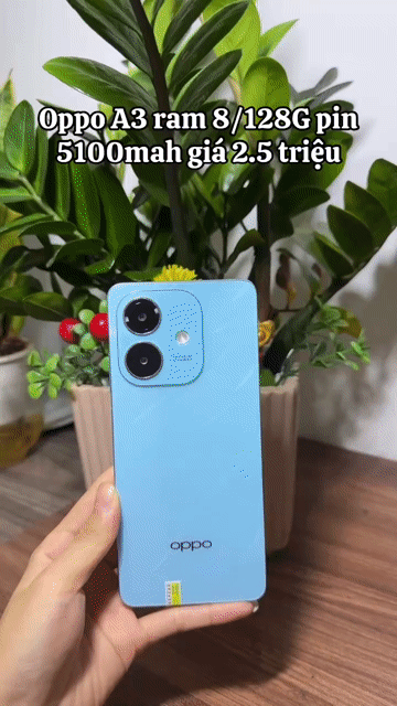 Oppo A3 8GB/128GB Xanh. Mua bán Điện thoại tại Quận Hà Đông Hà Nội được đăng bởi Điện Thoại Cũ  hình 1