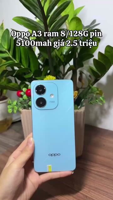 Oppo A3 8GB/128GB Xanh. Mua bán Điện thoại tại Quận Hà Đông Hà Nội được đăng bởi Điện Thoại Cũ  hình 1