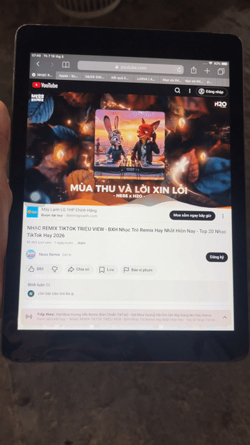 Apple iPad Air 16GB Xám. Mua bán Máy tính bảng tại Huyện Bình Chánh Tp Hồ Chí Minh được đăng bởi Quốc khánh hình 1