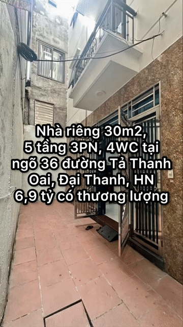 Mua bán Nhà ở Huyện Thanh Trì Hà Nội diện tích 30 m² giá 6,9 tỷ