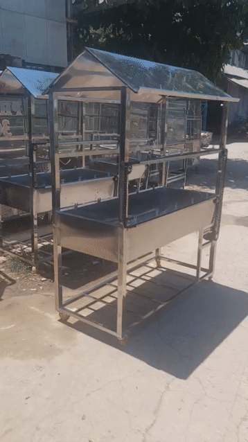 THANH LÝ XE QUAY GÀ, VỊT INOX MỚI 99% GIÁ 2,5 Tr. Mua bán Đồ chuyên dụng, Giống nuôi trồng tại Quận Tân Bình Tp Hồ Chí Minh được đăng bởi Bích Loan hình 1