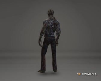 Malik | FiveM Male Ped | Undead Zombie Character | Multiple Outfits | Optimized & Fivem Ready [Add-On], video preview