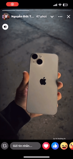 iPhone 14 màu trắng. Mua bán Điện thoại tại Quận Liên Chiểu Đà Nẵng được đăng bởi Kỳ Duyên Nguyễn hình 1