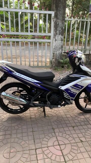 Yamaha Exciter 2013 135 Trắng Xanh. Mua bán Xe máy tại Huyện Thới Lai Cần Thơ được đăng bởi XE MÁY VIỆT TRUNG hình 1