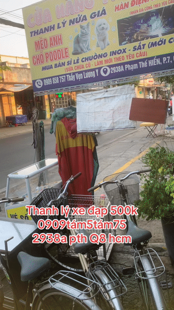 Xe đạp thanh lý❤️💚 nhỏ 200-300k💛lớn 400-500k. Mua bán Xe đạp tại Quận 8 Tp Hồ Chí Minh được đăng bởi Cửa Hàng Thanh Lý Đồ Cũ Mới hình 1