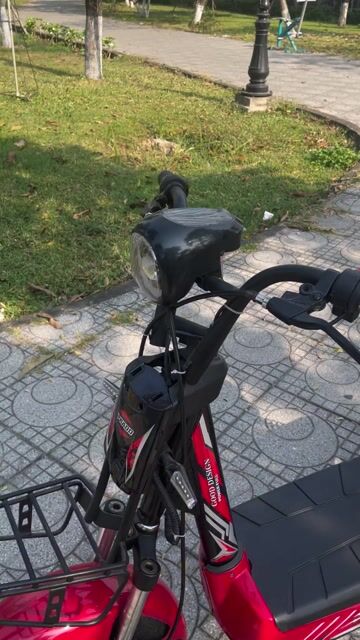 Xe đạp điện 133S Đỏ. Mua bán Xe điện tại Thành phố Thuận An Bình Dương được đăng bởi Nguyễn Thị Thùy Trang hình 1