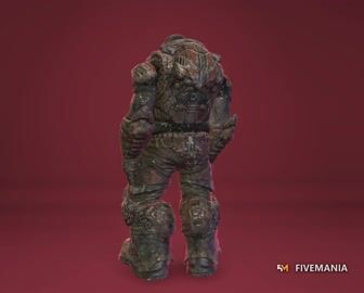 Locustboomer | FiveM Male Ped | Armored Monster | Multiple Outfits | Optimized & Fivem Ready [Add-On], video preview
