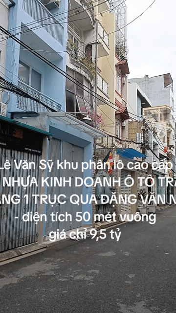 Mua bán Nhà ở Quận Phú Nhuận Tp Hồ Chí Minh diện tích 47 m² giá 9,5 tỷ