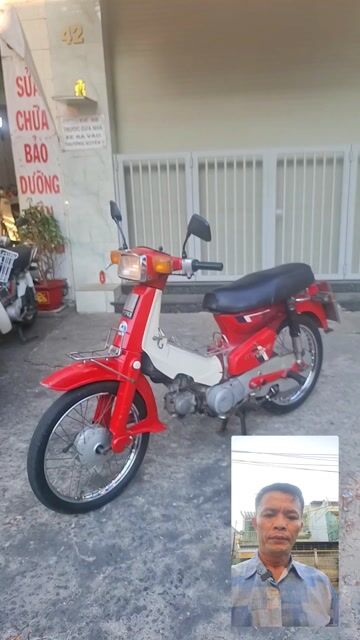 Honda #DD_C70 1992 Đỏ. Mua bán Xe máy tại Quận 11 Tp Hồ Chí Minh được đăng bởi CỬA HÀNG XE MÁY LONG HỔ hình 1