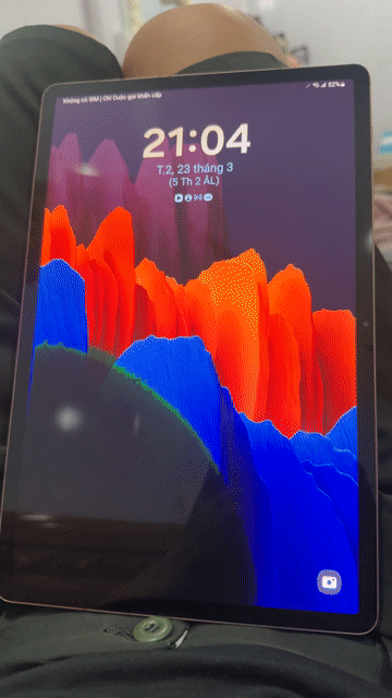 Samsung Galaxy Tab S7 plus Vàng hồng. Mua bán Máy tính bảng tại Quận 1 Tp Hồ Chí Minh được đăng bởi Ngô Hoàng Khang hình 1