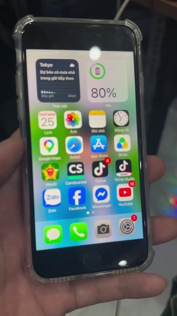 iPhone SE 2020 128GB Trắng Nhật Bản. Mua bán Điện thoại tại Huyện Mê Linh Hà Nội được đăng bởi Long hình 1