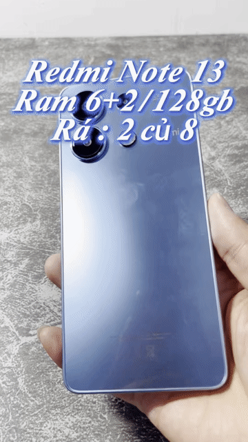 Xiaomi Redmi Note 13 128GB Xanh. Mua bán Điện thoại tại Quận 4 Tp Hồ Chí Minh được đăng bởi Tuấn hình 1