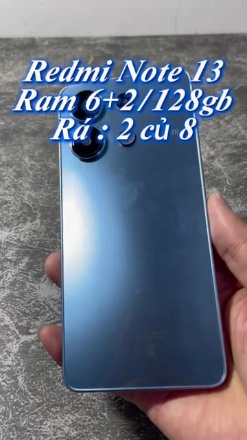Xiaomi Redmi Note 13 128GB Xanh. Mua bán Điện thoại tại Quận 4 Tp Hồ Chí Minh được đăng bởi Tuấn hình 1