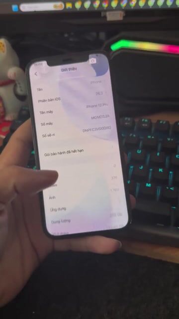 Apple iPhone 12 Pro 256GB Xanh 97%. Mua bán Điện thoại tại Thành phố Buôn Ma Thuột Đắk Lắk được đăng bởi Quảng Phạm Mua Iphone Lock HCM hình 1