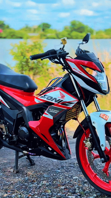 Honda Sonic 2019 Đỏ trắng. Mua bán Xe máy tại Huyện Nhơn Trạch Đồng Nai được đăng bởi chiêu thống hình 1