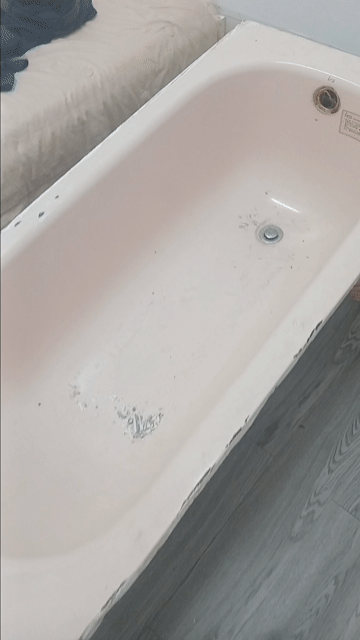 Bồn tắm Sắt Hồng nhạt 70x1.5m 98% mới. Mua bán Thiết bị vệ sinh, nhà tắm tại Quận 11 Tp Hồ Chí Minh được đăng bởi Minh hình 1