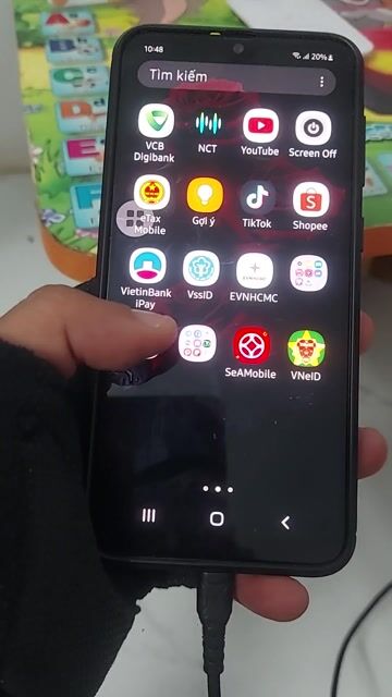 Samsung Galaxy A50 Xanh. Mua bán Điện thoại tại Huyện Bình Chánh Tp Hồ Chí Minh được đăng bởi vinh luong hình 1