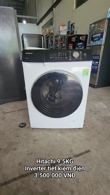 Máy giặt Hitachi 9.5KG cửa trên Đã sử dụng. Mua bán Máy giặt tại Thành phố Sóc Trăng Sóc Trăng được đăng bởi Điện Lạnh Hoàng Khải hình 1