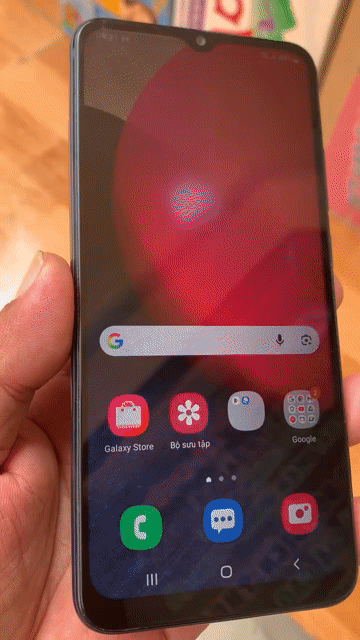 Samsung A02s 32GB Xanh. Mua bán Điện thoại tại Quận Ninh Kiều Cần Thơ được đăng bởi Trần Văn Út hình 1
