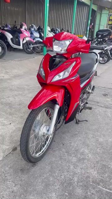 Honda RSX 2024 Đỏ đen 11.000 km. Mua bán Xe máy tại Thị xã Bến Cát Bình Dương được đăng bởi xe máy trả góp tín nghĩa  hình 1