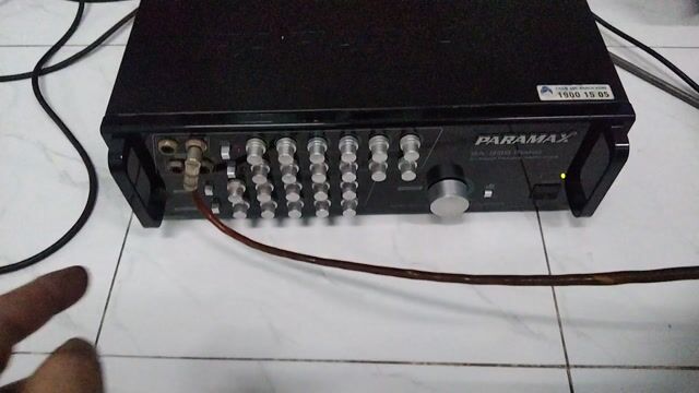 Amply karaoke Paramax SA-999 Piano Đen. Mua bán Tivi, Âm thanh tại Huyện Bình Chánh Tp Hồ Chí Minh được đăng bởi TẤN PHÁT  hình 1