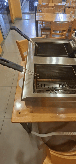 Bếp chiên đôi Kim loại Còn mới. Mua bán Bếp, lò, đồ điện nhà bếp tại Quận Gò Vấp Tp Hồ Chí Minh được đăng bởi baccan ngo hình 1