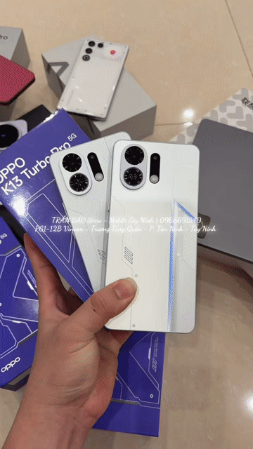 OPPO K13 Turbo Pro (New & Like New) - Bán Trả Góp. Mua bán Điện thoại tại Thành phố Tây Ninh Tây Ninh được đăng bởi Trần Bảo Store Mobile Tây Ninh hình 1