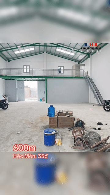 Cho thuê Văn phòng, Mặt bằng kinh doanh Huyện Hóc Môn Tp Hồ Chí Minh diện tích 600 m² giá 35 triệu/tháng