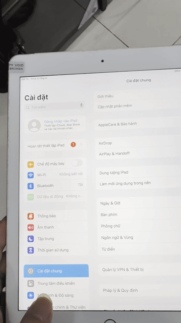 iPad Gen 6 32GB Lắp sim Vỏ Xấu. Mua bán Máy tính bảng tại Quận Hai Bà Trưng Hà Nội được đăng bởi Dũng hình 1