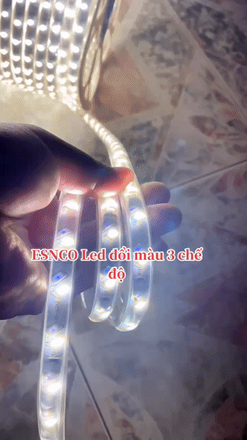 Led 5730 2 hàng chéo 3 chế độ mầu: XANH-TÍM VÀNG. Mua bán Đèn tại Quận Bình Thuỷ Cần Thơ được đăng bởi Led MinhMinh hình 1