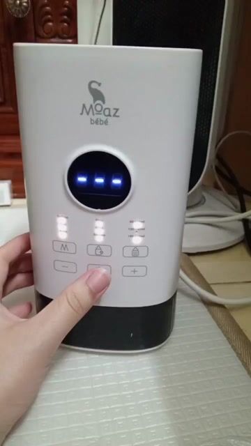 Máy hâm sữa Moaz Bébé Trắng. Mua bán Mẹ và bé tại Quận Đống Đa Hà Nội được đăng bởi Lê Vân Anh hình 1