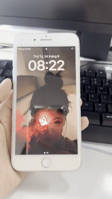 Apple iPhone 8 Plus 64GB Trắng Đã sử dụng. Mua bán Điện thoại tại Quận Hà Đông Hà Nội được đăng bởi Lan Lan hình 1