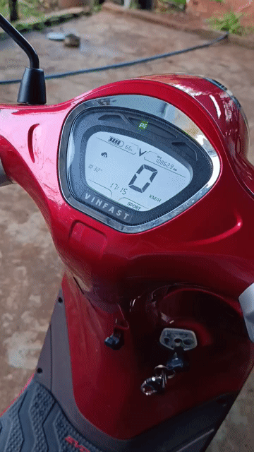 Xe máy điện VinFast Evo200 Đỏ. Mua bán Xe máy tại Huyện Xuân Lộc Đồng Nai được đăng bởi Quốc Toàn hình 1