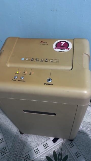 Máy hủy tài liệu ZIBA PC-415CD. Mua bán Đồ dùng văn phòng tại Thành phố Bà Rịa Bà Rịa - Vũng Tàu được đăng bởi Mỹ Trang hình 1