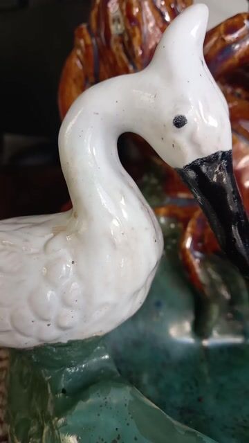 Gốm cây mai mộc lò to bự, gạt tàn mai cò. Mua bán Đồ sưu tầm, đồ cổ tại Thành phố Nha Trang Khánh Hòa được đăng bởi Thanh Nhatrang hình 1