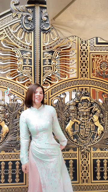 Áo dài Nữ Xanh lá nhạt Vải Size M, L. Mua bán Quần áo tại Quận Tân Phú Tp Hồ Chí Minh được đăng bởi Luci hình 1