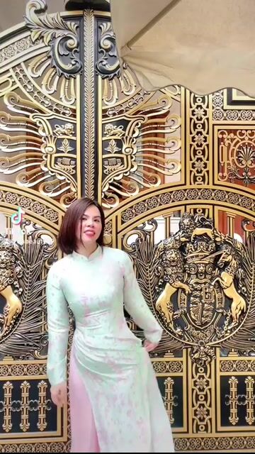 Áo dài Nữ Xanh lá nhạt Vải Size M, L. Mua bán Quần áo tại Quận Tân Phú Tp Hồ Chí Minh được đăng bởi Luci hình 1