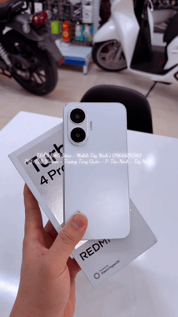 Redmi Turbo 4 Pro 5G 256Gb Fullbox. Mua bán Điện thoại tại Thành phố Tây Ninh Tây Ninh được đăng bởi Trần Bảo Store Mobile Tây Ninh hình 1