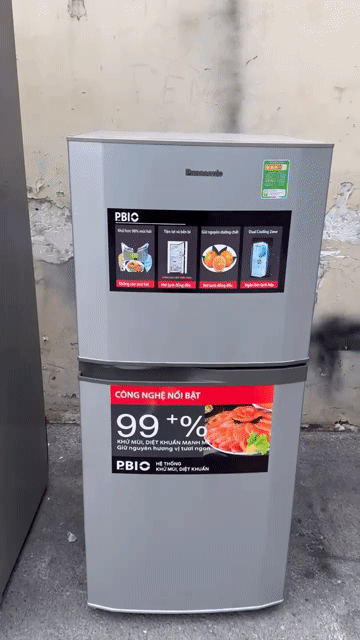 Tủ lạnh Panasonic 152L Bạc không bám tuyết. Mua bán Tủ lạnh tại Thành phố Thủ Đức Tp Hồ Chí Minh được đăng bởi Mii Mii hình 1
