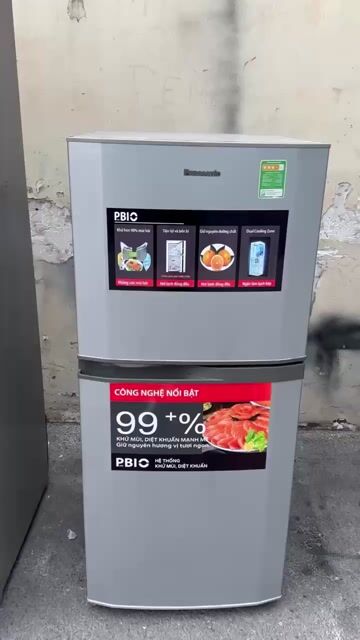 Tủ lạnh Panasonic 152L Bạc không bám tuyết. Mua bán Tủ lạnh tại Thành phố Thủ Đức Tp Hồ Chí Minh được đăng bởi Mii Mii hình 1