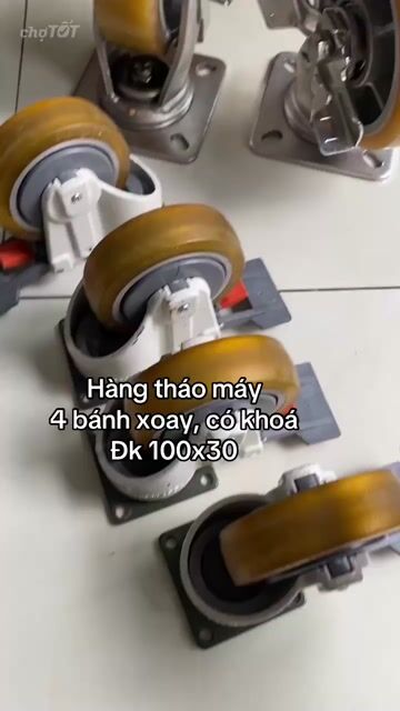 bánh xe 100x30 khung nhôm. Mua bán Đồ chuyên dụng, Giống nuôi trồng tại Quận Bình Tân Tp Hồ Chí Minh được đăng bởi Phúc Nguyễn hình 1