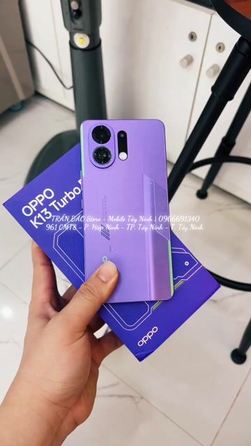 OPPO K13 Turbo Pro 5G 256Gb Fullbox - Bán Trả Góp. Mua bán Điện thoại tại Thành phố Tây Ninh Tây Ninh được đăng bởi Trần Bảo Store Mobile Tây Ninh hình 1