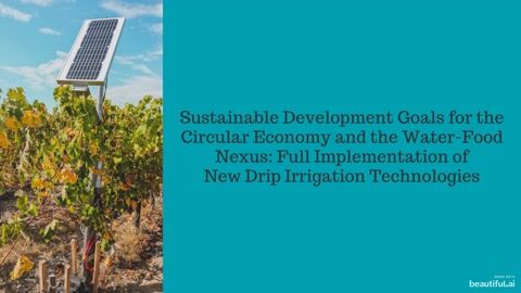 New Drip Irrigation Technologies in Upper Egypt