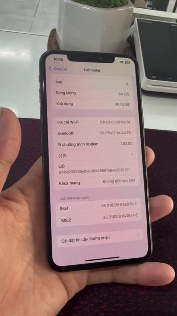 iPhone Xs Max 64GB Vàng. Mua bán Điện thoại tại Thị xã Bến Cát Bình Dương được đăng bởi Lưu Hoàng hình 1