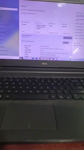 Dell Laptop i5 15 inch 12GB/500GB Đen. Mua bán Laptop tại Huyện Bình Chánh Tp Hồ Chí Minh được đăng bởi Phương Thảo  hình 1