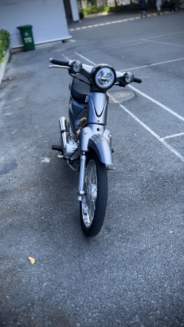 Honda Cub 50 màu Xám. Mua bán Xe máy tại Quận 10 Tp Hồ Chí Minh được đăng bởi trần bá vũ hình 1