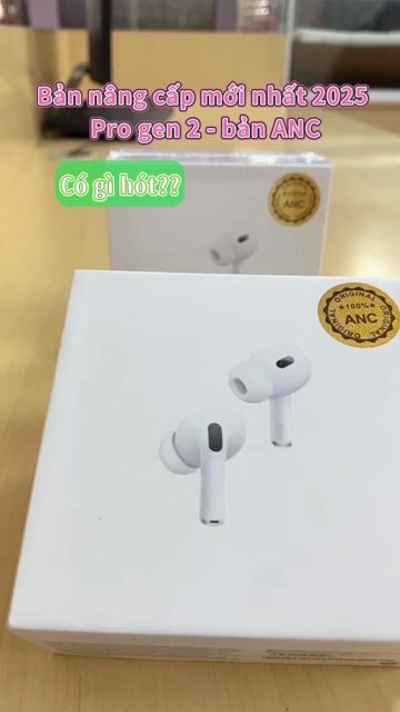 Tai nghe Apple AirPods Pro Gen 2 Trắng. Mua bán Tivi, Âm thanh tại Quận Hoàng Mai Hà Nội được đăng bởi Huyền Nguyễn hình 1